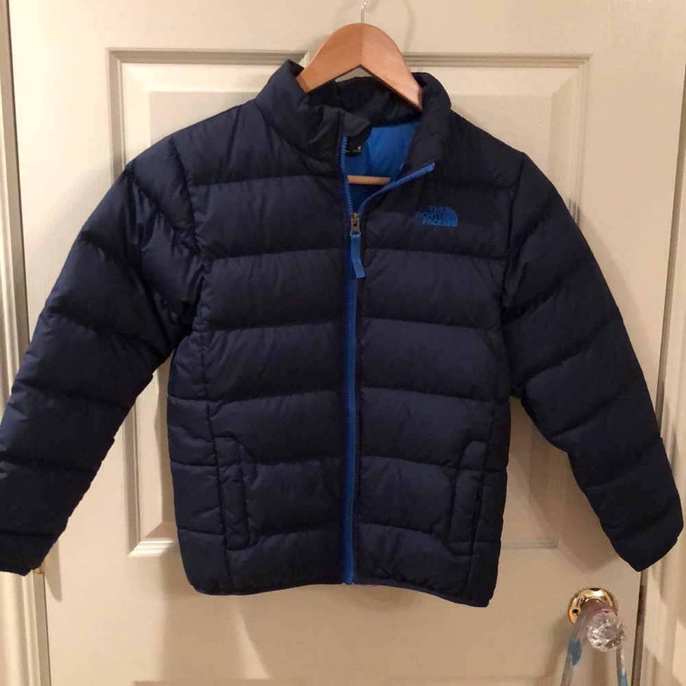 Boys North Face puffer down jacket